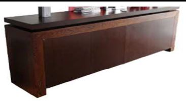 Aparador Milan Enchapado Guindo/Paraiso A 2,50 P 0,50 H 0,90, Fabricado en madera enchapado en paraiso, lustre semimate, *Este producto es customizable*