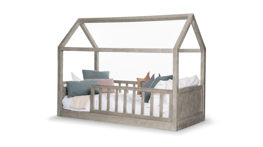CAMA MONTESORI ByT (NO INCLUYE COLCHON 0,80 m x 1,90 m) A 2,06 P 0,96 H 1,56, Fabricado en paraíso poro abierto, terminación patinado *este producto no incluye colchones y tampoco es customizable*