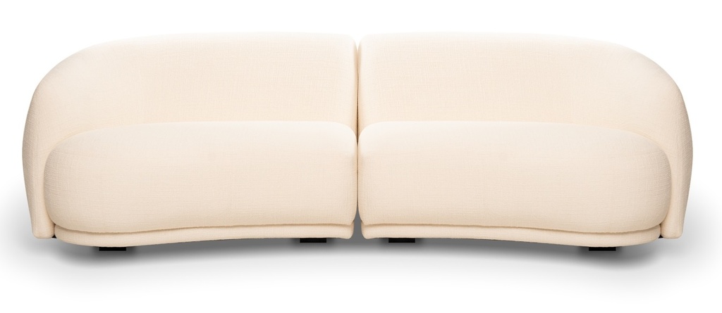 Sofa Terra, Estructura de madera maciza. Cinchas, resortes y poliester de distintas densidades garantizan la comodidad y durabilidad. Tapizada en tela sheep. Patas de madera maciza lustradas. *Este producto no es customizable*