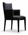 [SS.076-10N] Sillon Jolie Alto (Patas de madera) Tela 2,20m Cuero 4,70m2