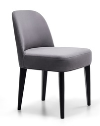 [SS.094] Silla Wave Tela Frente 1,50m Atras 0,60m Cuero Frente 3,20m2 Atras 1,30m2,  Morfología curva y contraformas amigables. Desarrollada en madera de guindo, lustre semimate y tapizado en tela o cuero (Genero no incluido). **Este producto es 100% customizables**