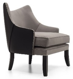 [SL.071] Sillón George (incluye tachas) Tela 7m Cuero 11,25m2