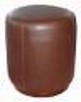 [BQ.015-1] Banqueta Roundy Tela 2m Cuero 2m2