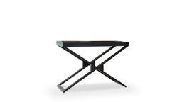 [DR.036-1] Dressoire Trish Tapa Revestida en  Espejo biselado A 1,20 P 0,40 H 0,80,  un dressoire disponible en base madera laqueada semi mate, y tapa en madera laqueada color negro. Este producto es 100% customizable. Consultar por otras opciones disponibles. Plazo de entrega: hasta 70 días hábiles.
