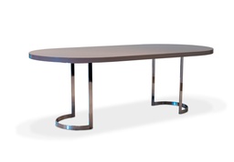[MC.128] Mesa de Comedor Coco (8 puestos) A 2,80 P 1,10 H 0,76, Base fabricada en acero pulido y tapa laqueado brillante. ** Este producto es 100% customizable **