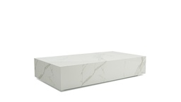 [ML.086-9] Mesa de centro Bergman Dekton Calacatta A 1,35 P 0,80 H 0,30, Minimalista y con una estructura sólida y revestida en Dekton Calacatta. Este producto es 100% customizable. Consultar por otras opciones disponibles. Plazo de entrega: hasta 70 días hábiles