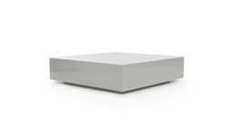 [ML.109-3] MESA DE CENTRO WAVE A 1,20 P 0,60 H 0,30,una mesa de centro que expresa geometría y modernidad. Fabricada con base de madera revestida en acero inoxidable pulido espejo en sus laterales y tapa revestida en Dekton Calacatta natural 18. **Todos nuestros productos son 100% customizables**