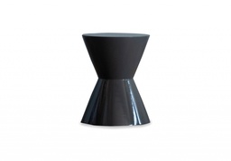 [ML.142] Mesa de Auxiliar Saha DIAM 0,36 H 0,45, Fabricado íntegramente en madera. Toda cuenta con una terminación laqueada brillante que le brinda elegancia y sofisticación. La misma viene en dos presentaciones de color: Negro Laqueado y Gris Brillante. **Este productos son 100% customizables*