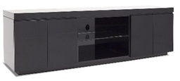 [MP.023] Mueble plasma Ambar A 2,20 P 0,55 H 0,50. Estructura realizada en madera de guindo con una terminación laqueada en poliuretano semimate **Este producto es 100% customizable**