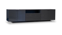 [MP.036] Mueble de TV Alaska A 2,20 P 0,50 H 0,55,. Estructura realizada en madera de guindo con una terminación laqueada en poliuretano brillante **Este producto es 100% customizable**