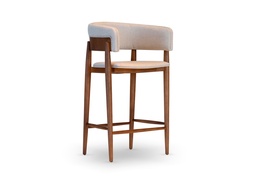 [TB.047] Taburete Puro Tela 1,80m, Estructura fabricada en madera de guindo. Terminación tapizado en género rustico. ** Este producto es customizable **