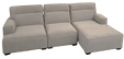 [SF.147] SOFA ESQUINERO JOY Tela 20 m. A 3,00 P 1,60.  Estructura de madera maciza. Cinchas. resortes y poliester de distintas densidades garantizan la comodidad y durabilidad. Patas de madera maciza lustradas. *Este producto solo es customizable en el tapizado y medida de longitud*