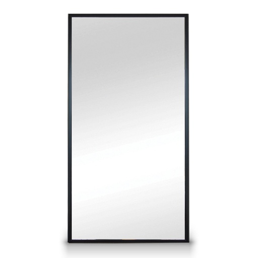 [MNLSS 018] ESPEJO RECTANGULAR MINIMAL A 0,80 P 0,04 H 2,00, Estructura fabricada en madera terminada en poliuretano negro. ***Este productos es 100% customizable***