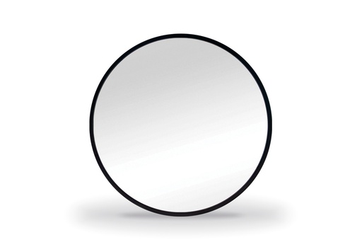 [MNLSS 011] ESPEJO CIRCULAR MINIMAL DIAM 0,90 P 0,04,  Estructura fabricada en madera terminada en poliuretano negro. ***Este productos es 100% customizable***
