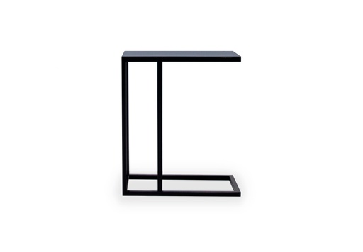 [MNLSS 020] MESA DE ARRIME MINIMAL A 0,50 P 0,35 H 0,60, Tapa en chapa metalica y estructura en caño de hierro, todo pintado epoxy.  **Este producto es 100% customizable**