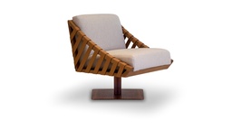 [7018776] SILLON VOGA BASE GIRATORIA  (JMS1607) , Estructura fabricada en madera de tauarí. Este producto no es customizable.