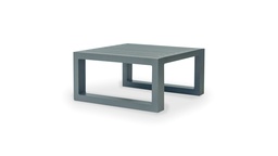 [EXT.70-014] MESA LATERAL ALMA Gris Grafito A 0,60 P 0,60 H 0,50, Estructura fabricada en aluminio con recubrimiento poliuretánico en dos terminaciones: blanco o grafito. Se recomienda no exponerlo a la intemperie de manera directa cuando no esté en uso. De lo contrario se deberá utilizar una funda protectora.