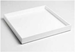 [PbF078] Bandeja HELEN cuadrada M A 0,30 P 0,30 H 0,04. Fabricada en madera laqueada parapoliuretano semimate *Este producto no es customizable*