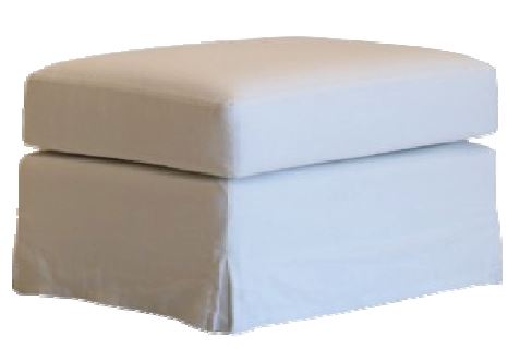 [PbF201] POSAPIE CON FUNDA DESMONTABLE  ByT  Tela 3m A 0,70 P 0,50 H 0,45. Con una estructura interior robusta fabricada en paraíso poro abierto y la terminación más suave y acolchonada. Un producto tapizada en tela White con fundas desmontables. *Este producto es customizable**