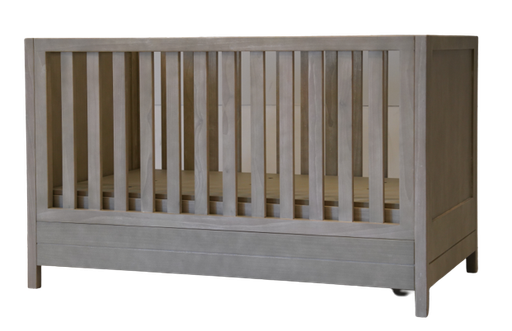 [PbF207] CUNA FUNCIONAL CHICA ByT  (INCLUYE COLCHON  1,40 m x 0,80 m x 0,12m) A 1,51 P 0,91 H 0,95. Fabricado en paraíso poro abierto, terminación patinado *este producto no es customizable*