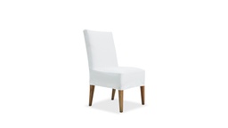 [PbF067] SILLA MEGHAN TEEN (CON FUNDA DESMONTBLE) Tela 2,50m (ancho 2.80) A 0,48 P 0,58 H 0,95Estructura fabricada en paraíso poro abierto y tapizada en tela White. Funda desmontable. * este producto es customizable *