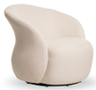 [IM.0619] Sillon Giratorio Esencia, Estructura realizada en madera. Cinchas, resortes y poliester de distintas densidades garantizan la comodidad y durabilidad. Tapizada en tela rustica. *Este producto no es customizable*