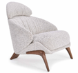 [IM.0621] Poltrona Calm Importada, Estructura realizada en madera de guindo con lustre natural. Cinchas, resortes y poliester de distintas densidades garantizan la comodidad y durabilidad. Tapizada en tela rustica. *Este producto no es customizable*