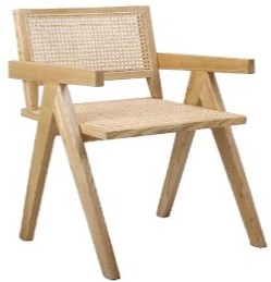 [IM.0575] SILLA JEANNERET CLEAR VARNISH