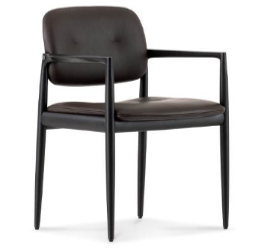 [SL.187] Sillon de Escritorio Cotta Tela 1,20m, Cuero 2,50m2